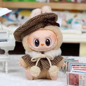 Clothes only!! Labubu 17cm keychain cute custom clothes outfits - TZ09